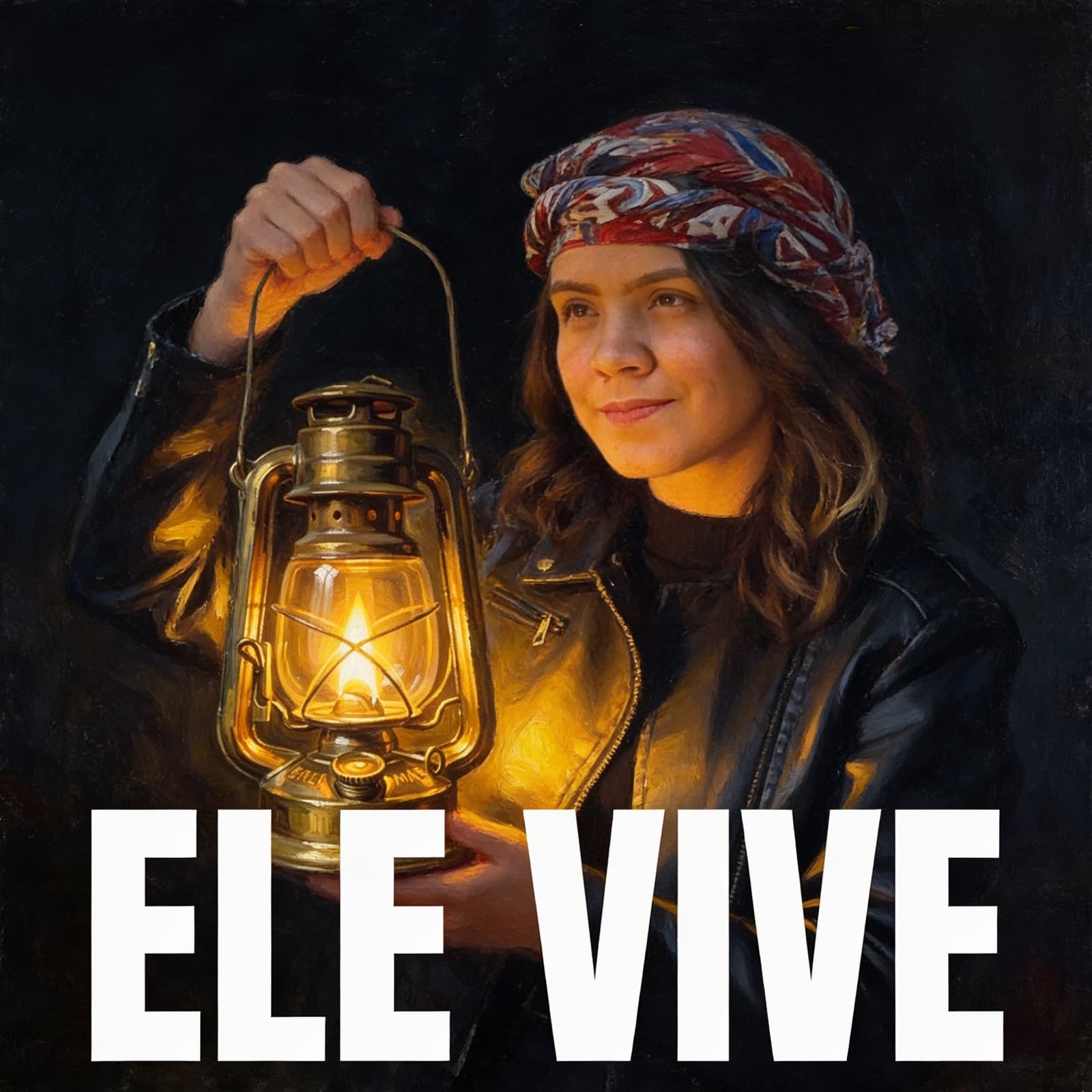 Ele Vive cinematic editorial artwork